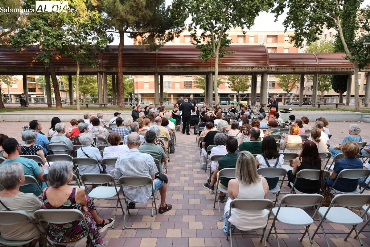 Concierto de la Banda de Música de Salamanca en Garrido