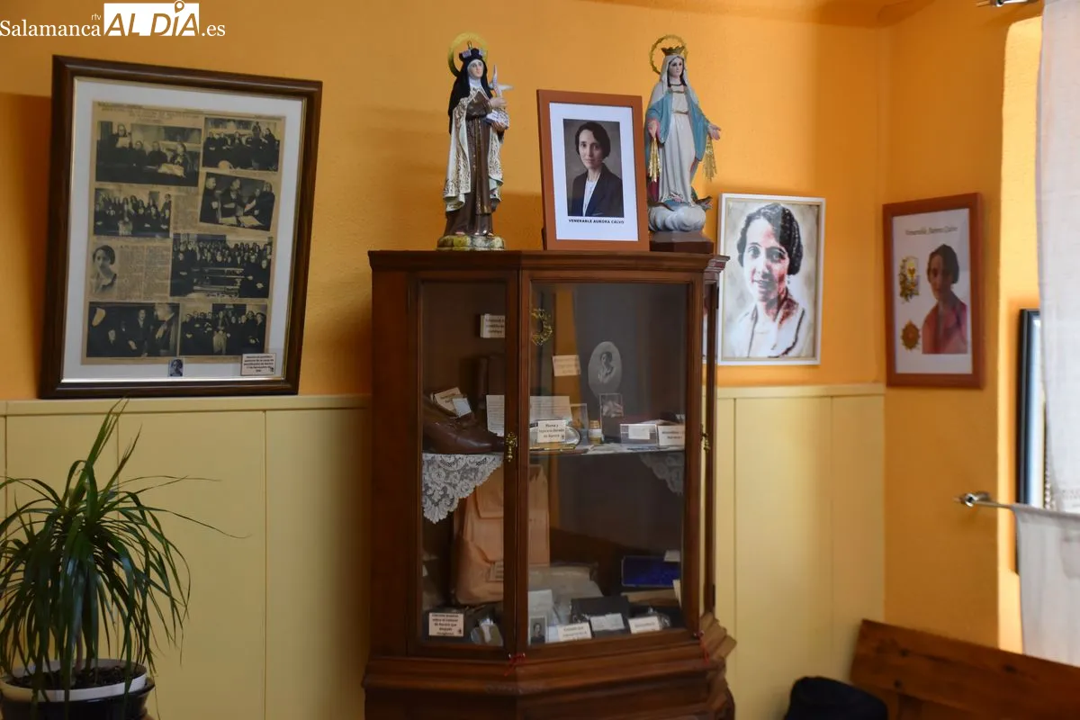 Así es el museo dedicado a la mística y recientemente exhumada Aurora Calvo en Béjar | FOTOS: Migue Gónzález