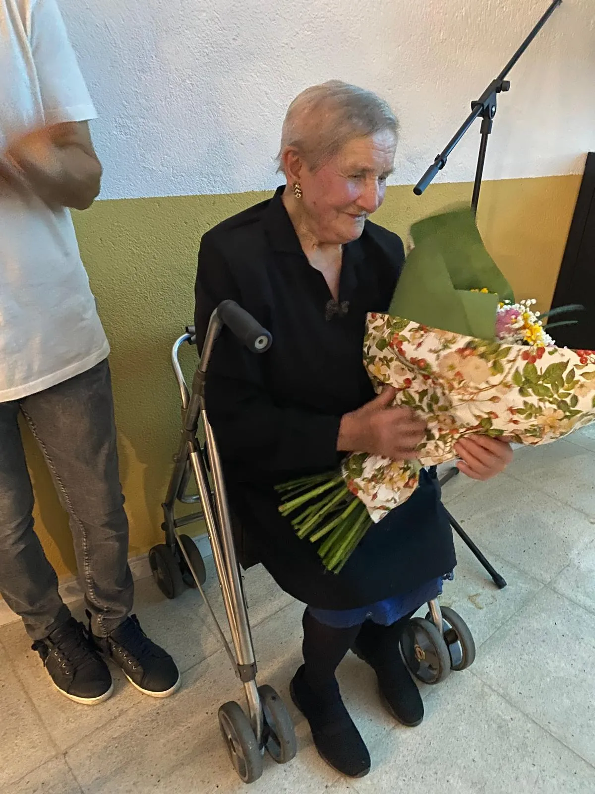 Celebración de los 100 años de Hermelindo Rodríguez 