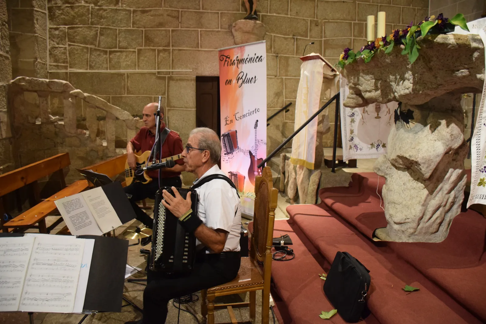 Celebración de 25 años del Museo Etnológico de Puerto Seguro a cargo de Fisarmónica en Blues 