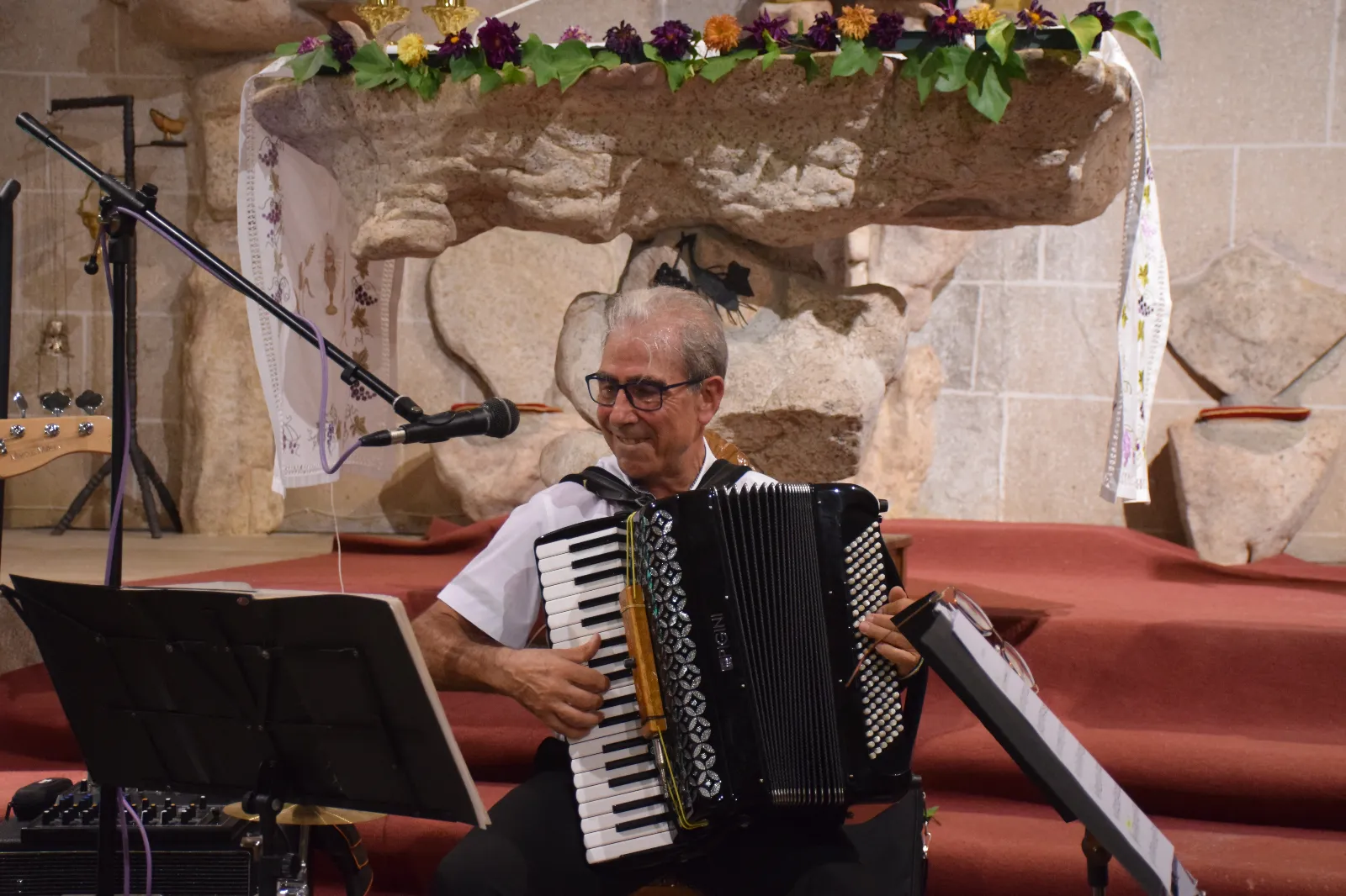 Celebración de 25 años del Museo Etnológico de Puerto Seguro a cargo de Fisarmónica en Blues 