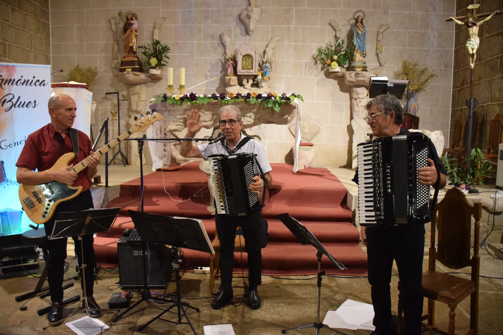 Celebración de 25 años del Museo Etnológico de Puerto Seguro a cargo de Fisarmónica en Blues 