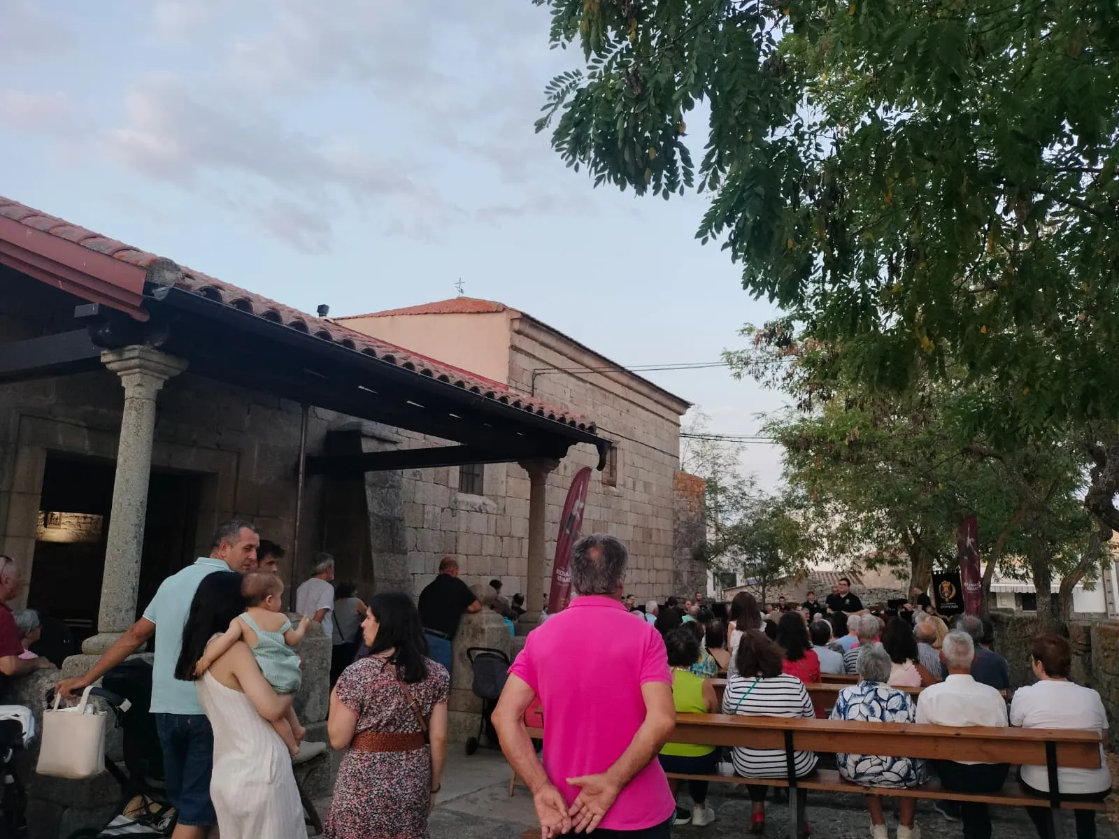 Concierto de la Banda Sinfónica de Castronuevo de Esgueva en Villar de Peralonso dentro del VI Festival 'Escenario Patrimonio de Castilla y León'