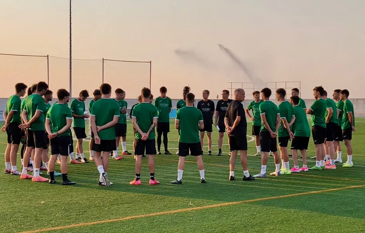 Foto 3 - Ilusi&oacute;n y compromiso en el inicio de la pretemporada del CD Pe&ntilde;aranda