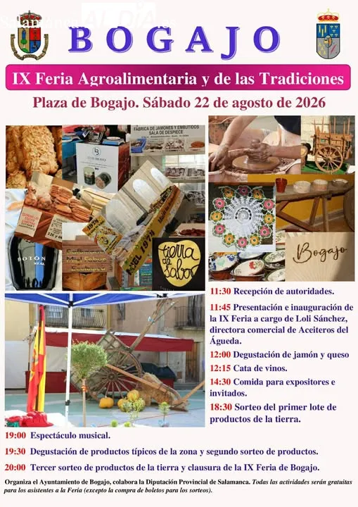 Foto 2 - Bogajo re&uacute;ne al sector primario y la artesan&iacute;a en su IX Feria Agroalimentaria y de las Tradiciones
