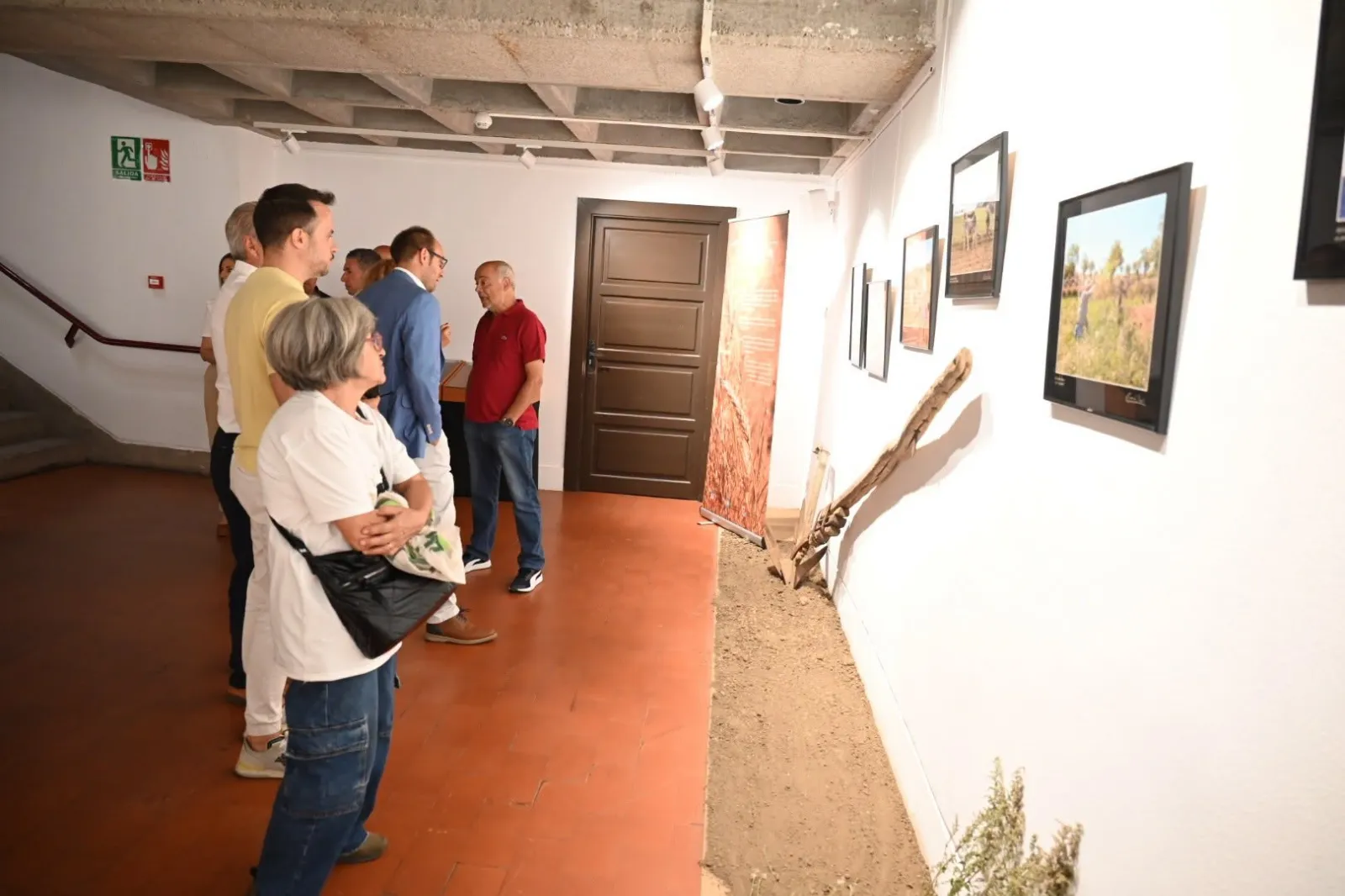 Foto 2 - El homenaje al campo de Emilio Calvo se instala en la Casa de la Cultura de Ciudad Rodrigo