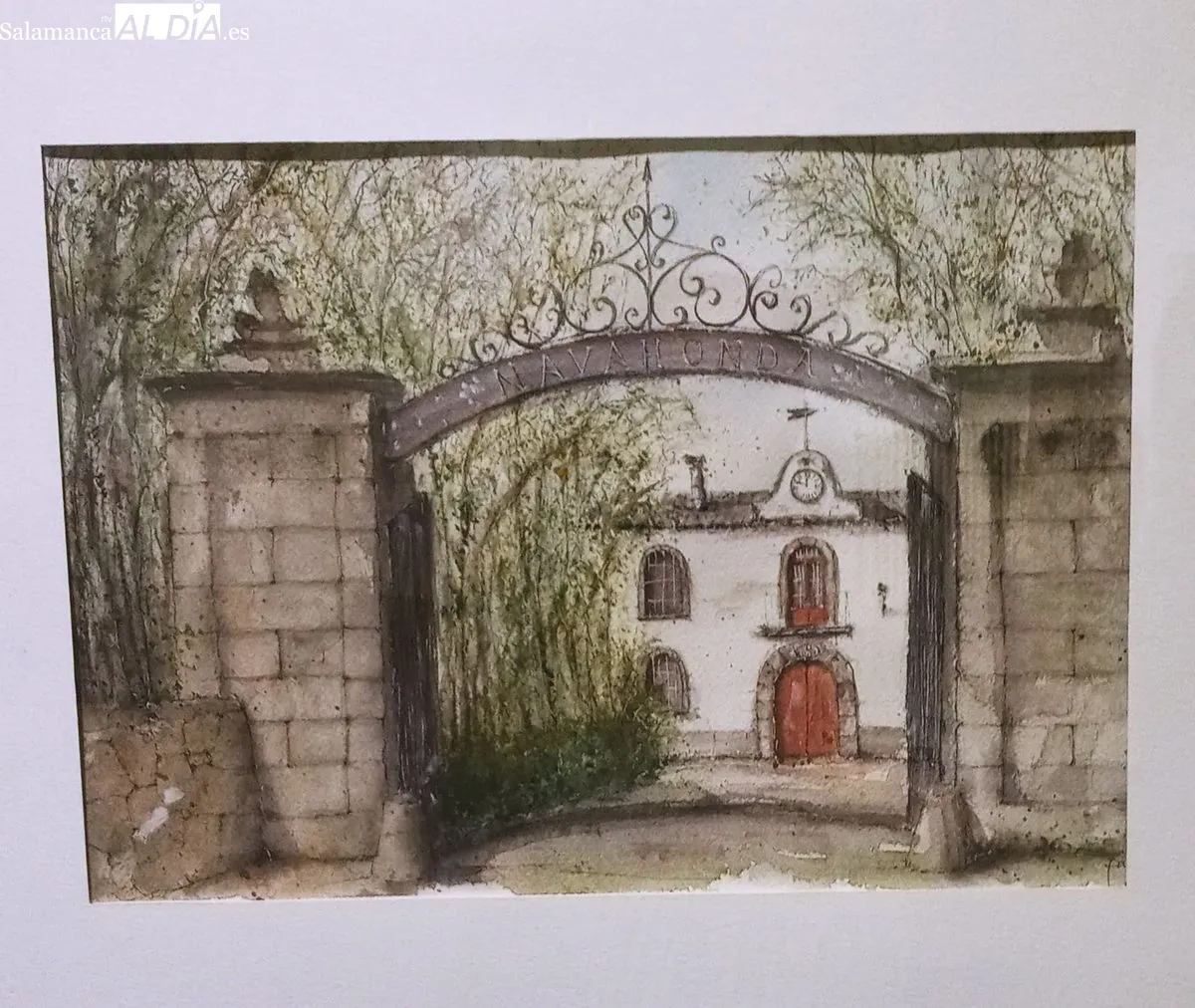 Paula Ao, la artista que retrata los rincones bejaranos