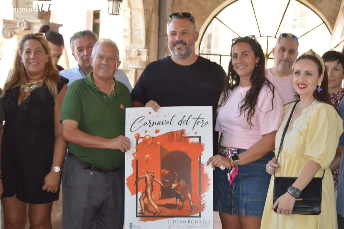 Presentación del cartel del Carnaval 2026 de Ciudad Rodrigo