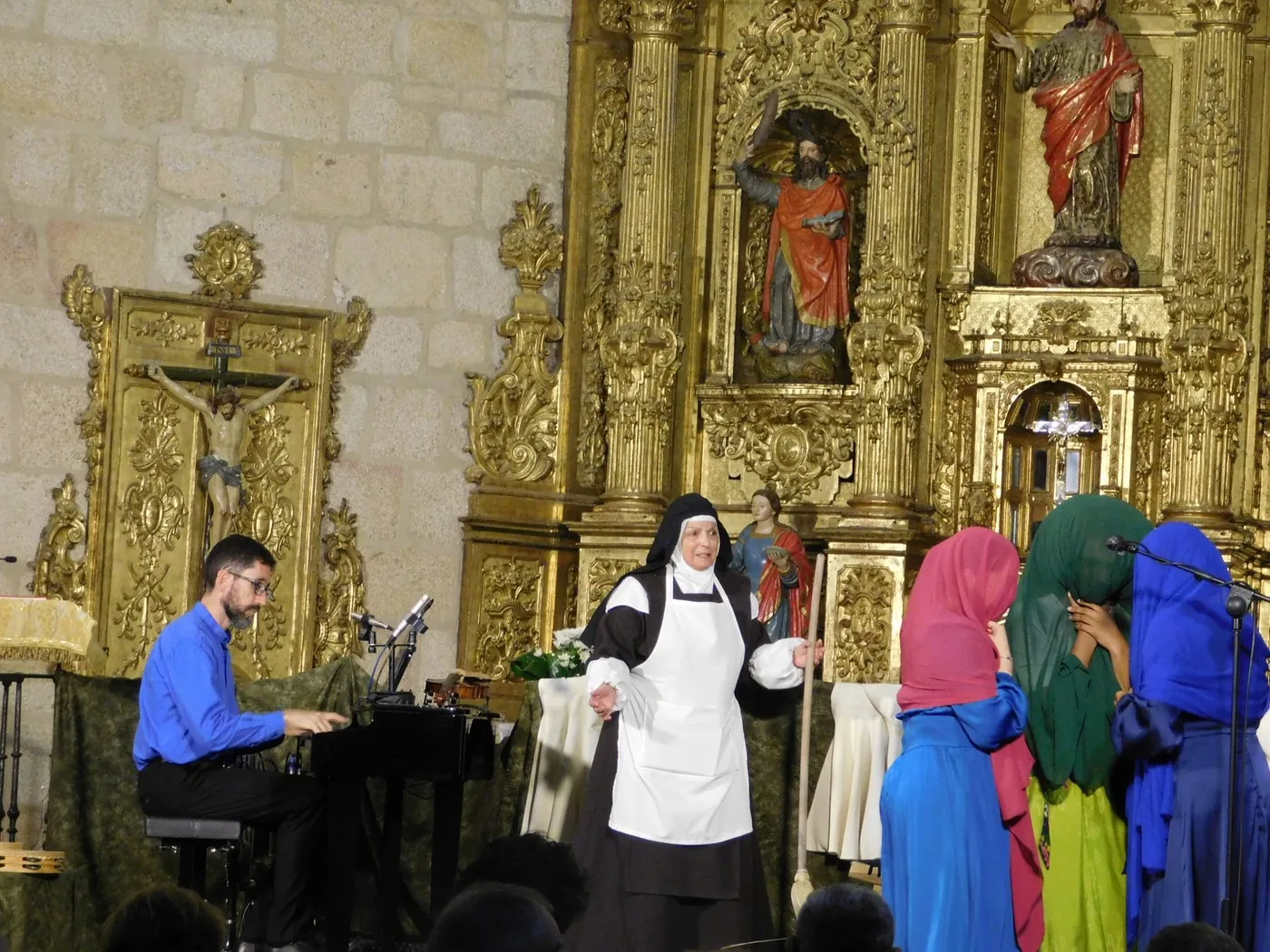 Representación de Juan, el espíritu del amor, en Aldeadávila