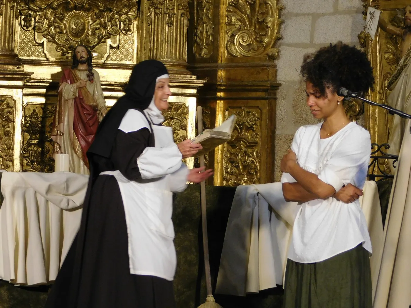 Representación de Juan, el espíritu del amor, en Aldeadávila