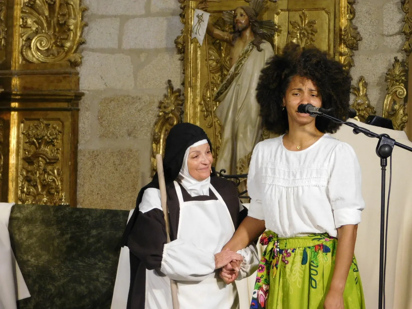 Representación de Juan, el espíritu del amor, en Aldeadávila