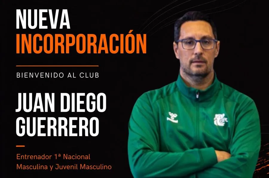 Foto 2 - Juan Diego Guerrero, nuevo entrenador del Balonmano Ciudad de Salamanca