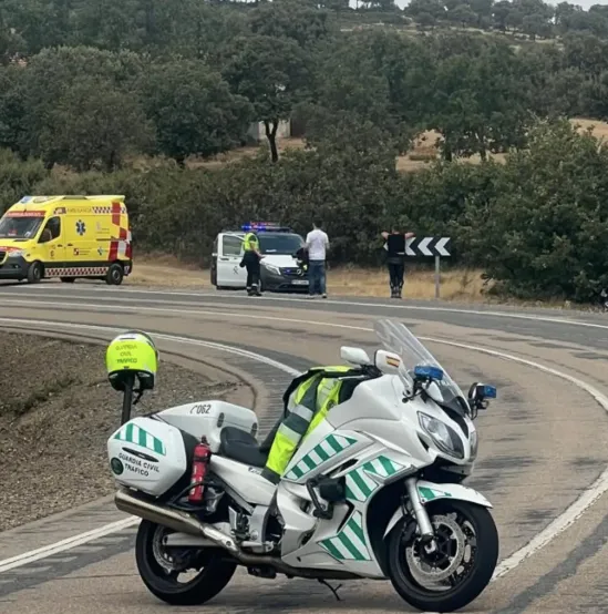 Imágenes en el lugar de los hechos | FOTOS: Instagram: @guardia_civil_salamanca