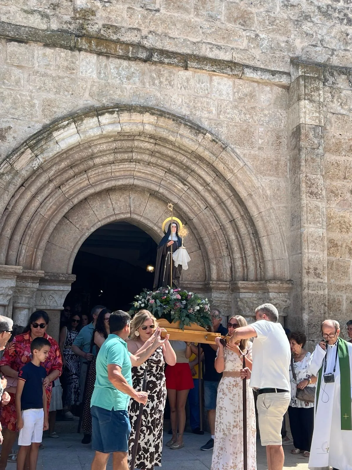 Celebración de Santa Clara 