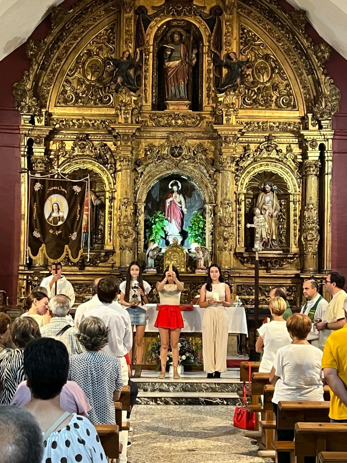 Celebración de Santa Clara 