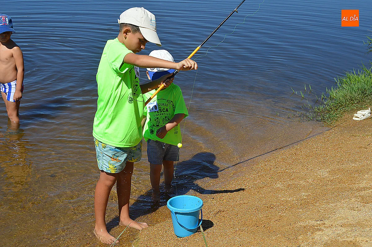 Concurso Infantil de Pesca en la Pesquera 