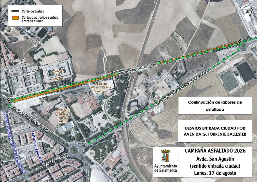Foto 2 - La campa&ntilde;a de asfaltado avanza en San Agust&iacute;n y se traslada a Ramos del Manzano