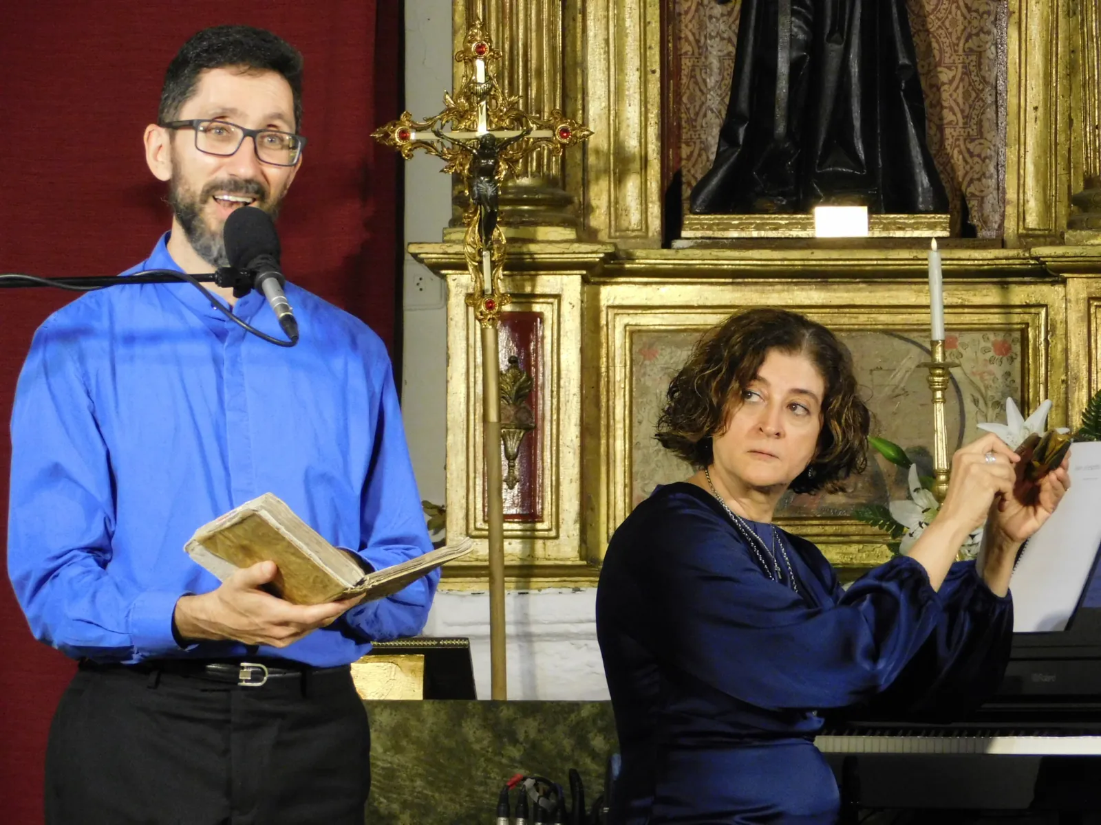 Foto 5 - La obra 'Juan, el esp&iacute;ritu del amor' de Denis Rafter emociona al p&uacute;blico de Crist&oacute;bal