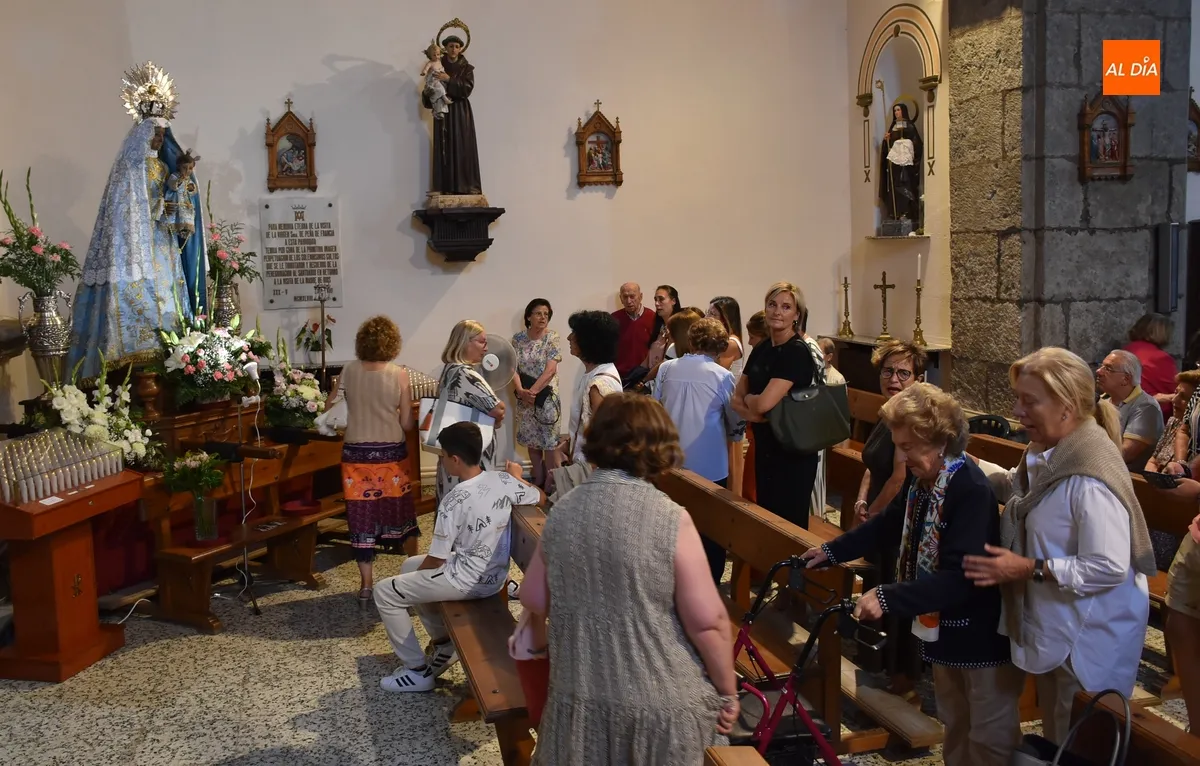 Foto 2 - La parroquia de San Andr&eacute;s anuncia el programa de la novena a la Virgen de la Pe&ntilde;a de Francia