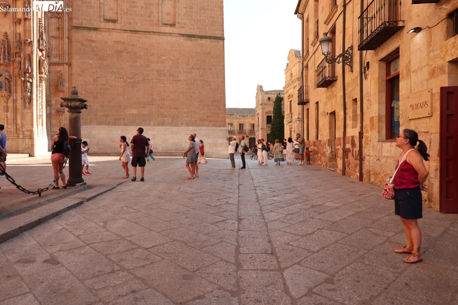 Ambiente en Salamanca este primer día de agosto. Fotos: David Sañudo