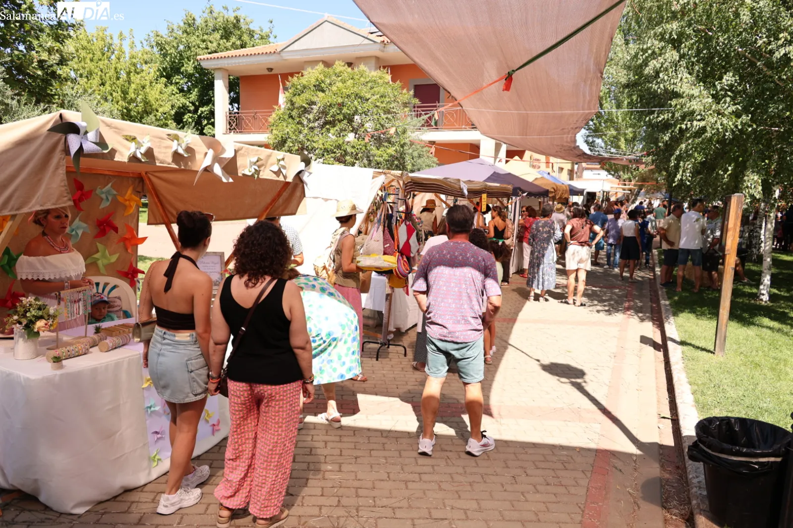 Mercado Campesino en Miranda de Azán. Fotos: David Sañudo