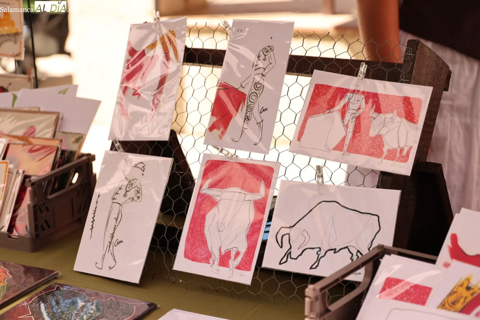 Mercado Campesino en Miranda de Azán. Fotos: David Sañudo
