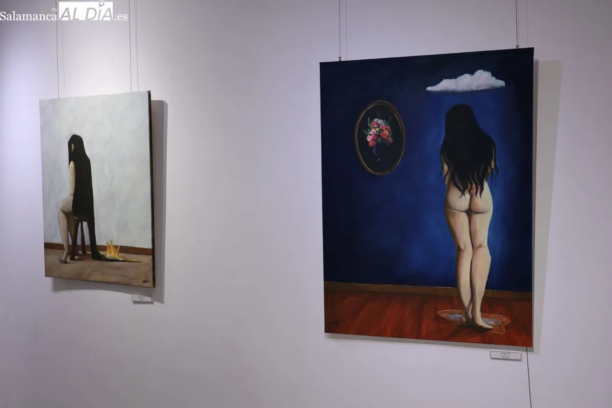 El Espacio Joven de Salamanca renueva su imagen y acoge la obra de Jazmynn Rainge | FOTOS: David Sañudo