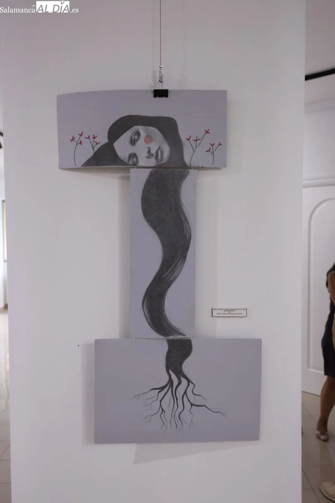 El Espacio Joven de Salamanca renueva su imagen y acoge la obra de Jazmynn Rainge | FOTOS: David Sañudo