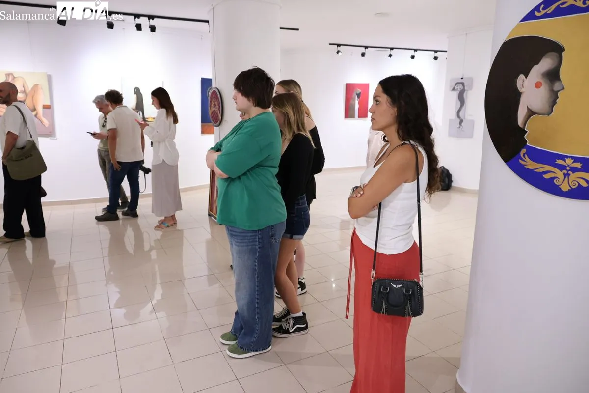 El Espacio Joven de Salamanca renueva su imagen y acoge la obra de Jazmynn Rainge | FOTOS: David Sañudo