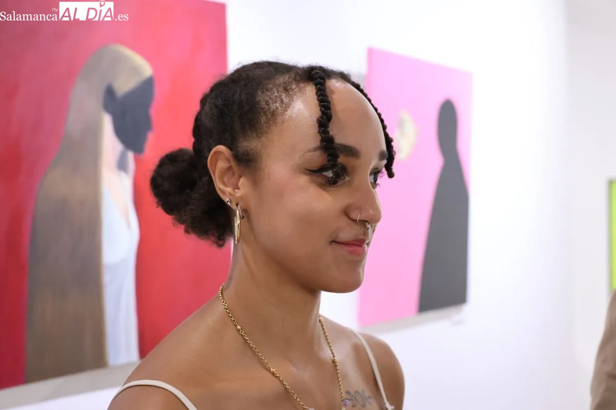 El Espacio Joven de Salamanca renueva su imagen y acoge la obra de Jazmynn Rainge | FOTOS: David Sañudo