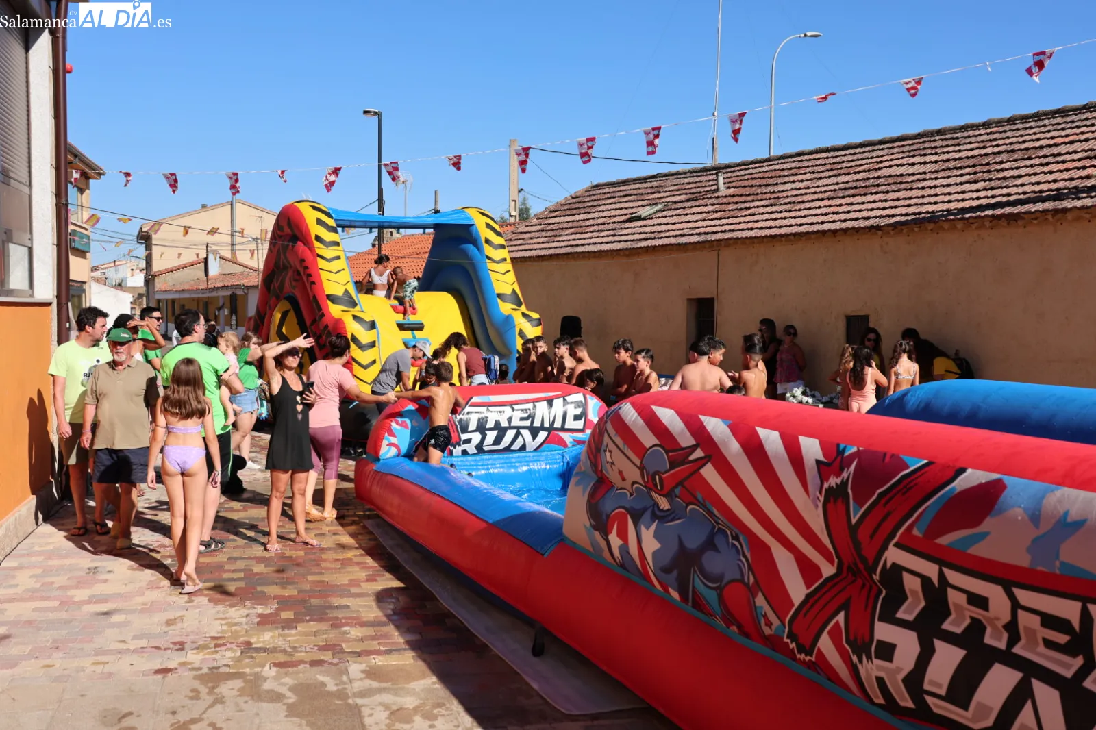 Fiestas de Doñinos de Salamanca: agua, espuma y diversión