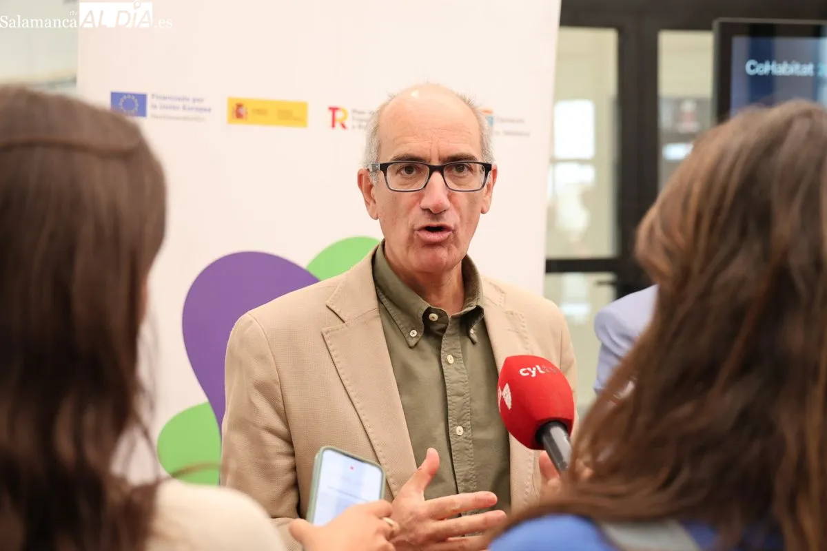 Presentación de las mejoras técnicas que incluye la nueva capa tecnológica del Recinto Ferial de Salamanca | FOTOS: David Sañudo 