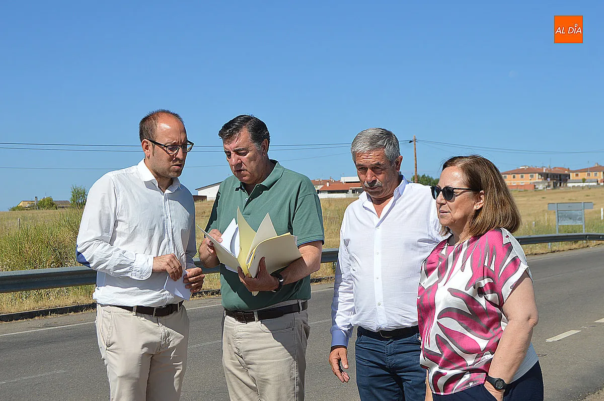 Foto 2 - El PP exige la "reforma urgente" de la A-62 por el mal estado del firme