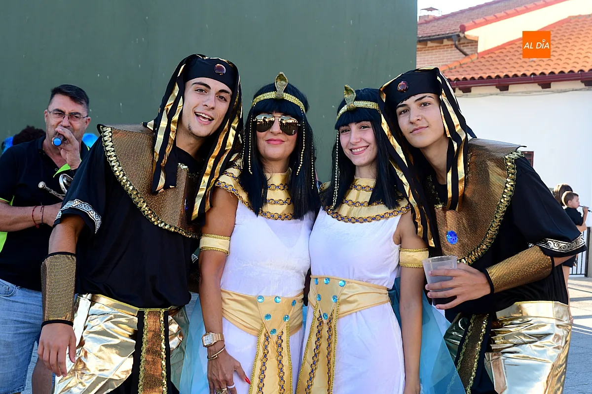 Pregón y disfraces fiestas Agallas