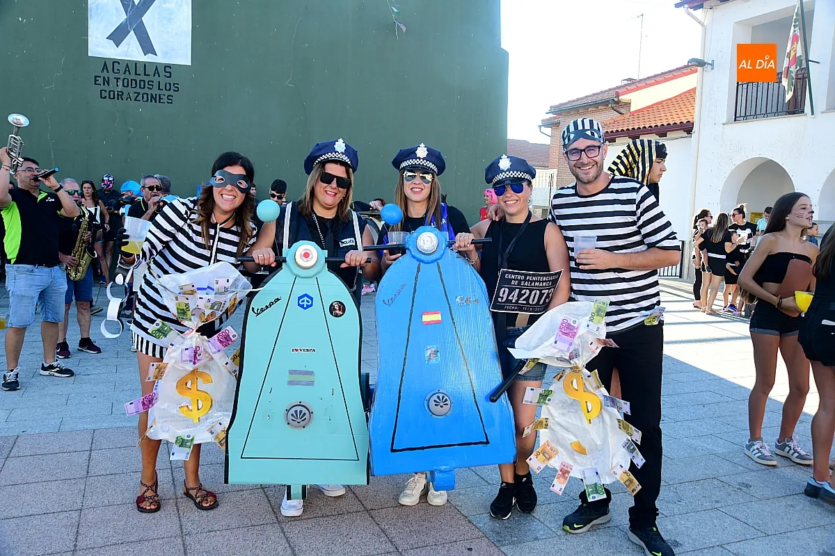 Pregón y disfraces fiestas Agallas