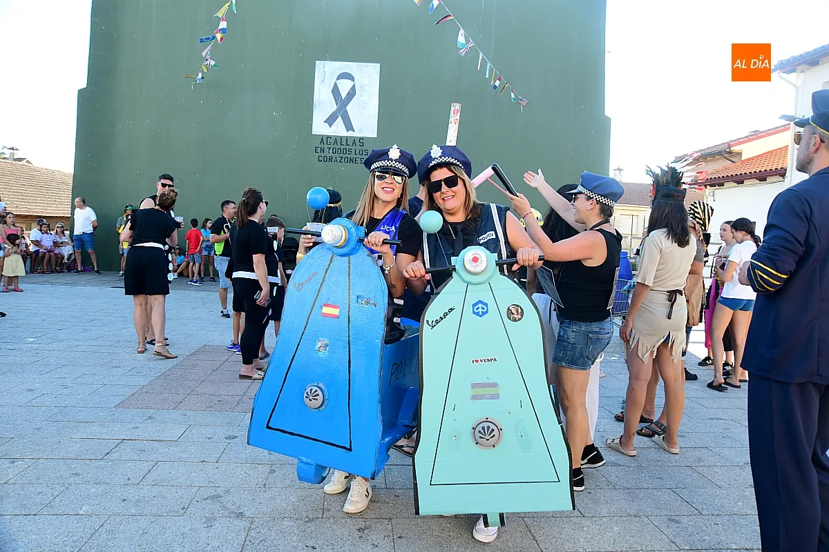 Pregón y disfraces fiestas Agallas