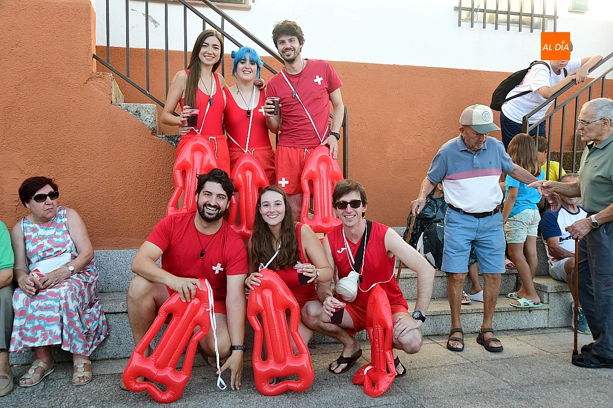 Pregón y disfraces fiestas Agallas