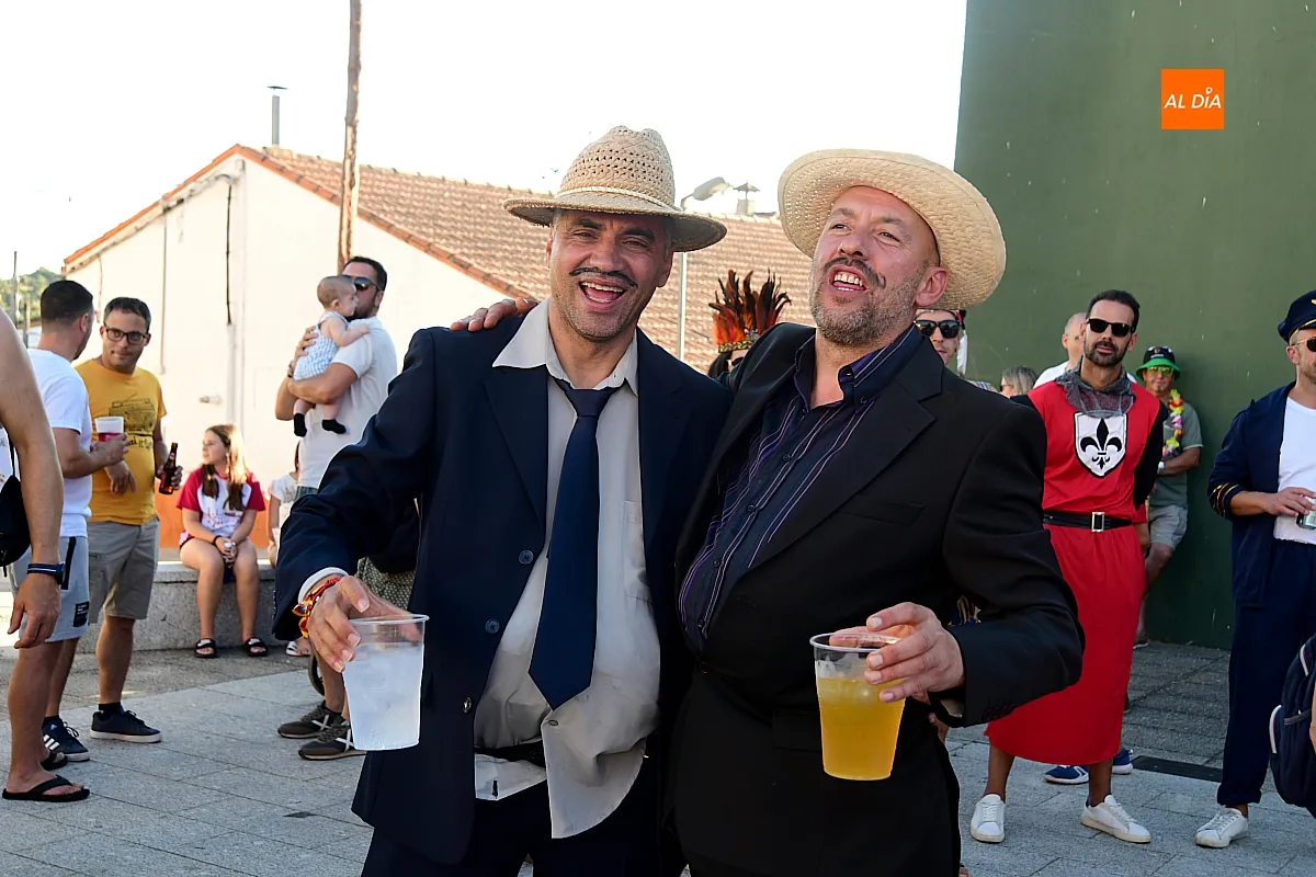 Pregón y disfraces fiestas Agallas