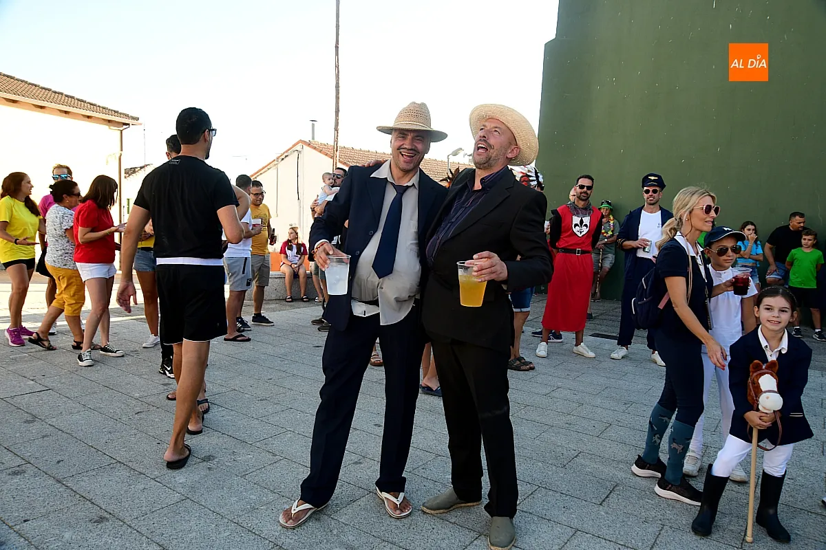 Pregón y disfraces fiestas Agallas