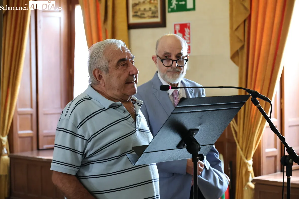 Arturo Miñana expone 32 obras en el Casino de Salamanca con el paisaje como protagonista. Fotos: David Sañudo