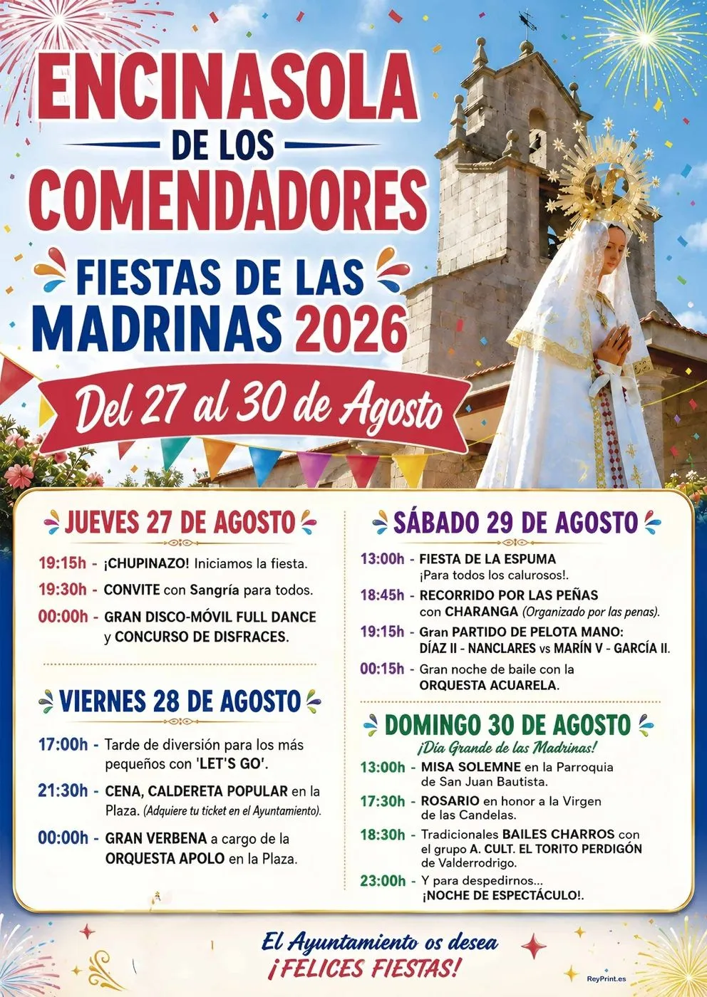 Fiestas de Encinasola de los Comendadores