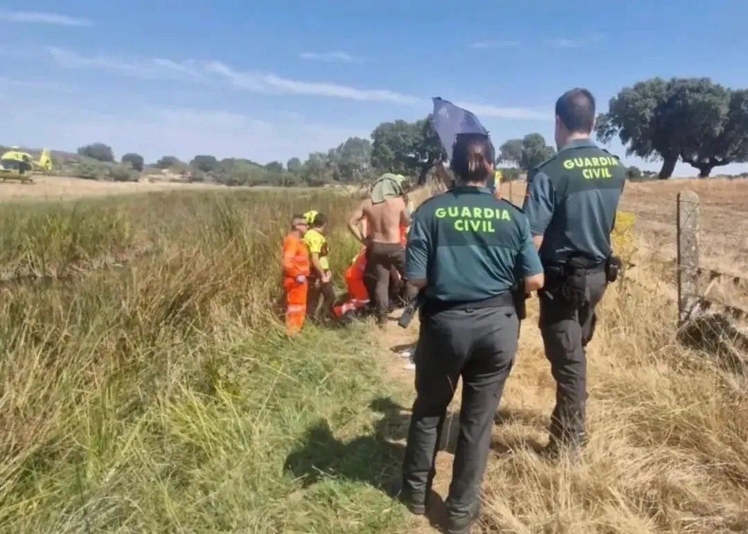 Fallece un hombre de 70 años tras un rescate en Garcirrey