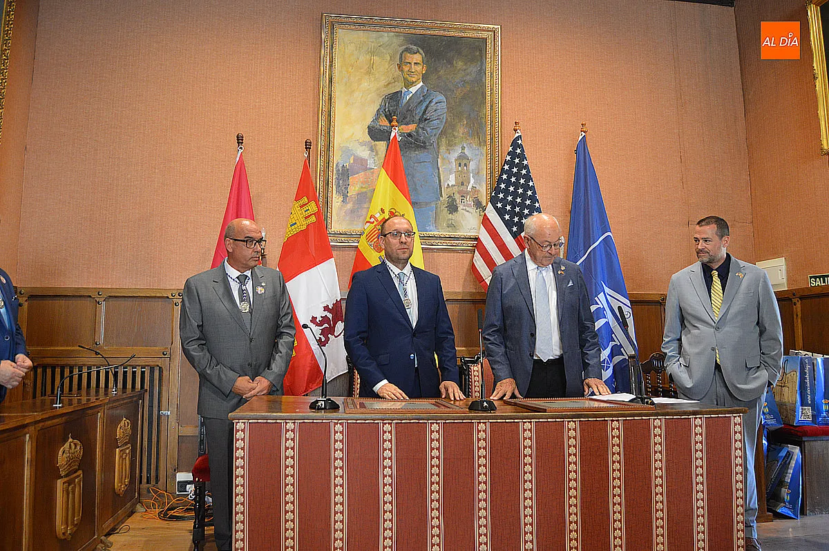 Foto 14 - Un hermanamiento que cruza el Atl&aacute;ntico: Ciudad Rodrigo se hermana con la ciudad estadunidense de Franklin