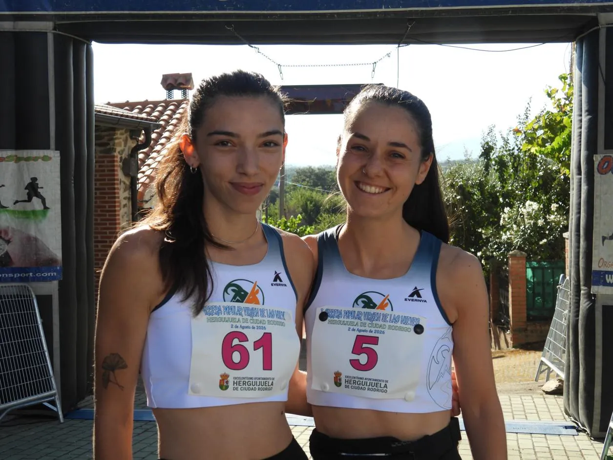 Foto 5 - El club mirobrigense Cabras y Ant&iacute;lopes domina la I Carrera Popular Virgen de las Nieves de Herguijuela de Ciudad Rodrigo
