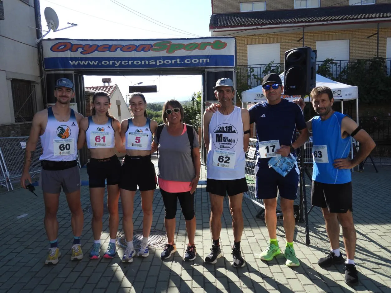 Foto 7 - El club mirobrigense Cabras y Ant&iacute;lopes domina la I Carrera Popular Virgen de las Nieves de Herguijuela de Ciudad Rodrigo