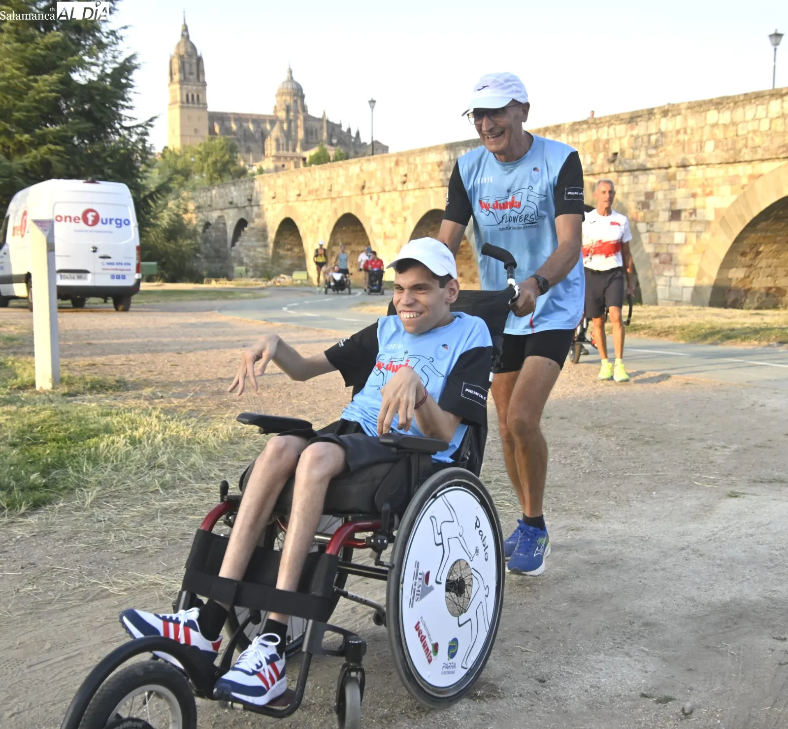 Foto 6 - FOTOS | Salamanca muestra su cara m&aacute;s solidaria con el proyecto 'Desaf&iacute;o Inmortales' gracias a la historia de superaci&oacute;n de Efr&eacute;n