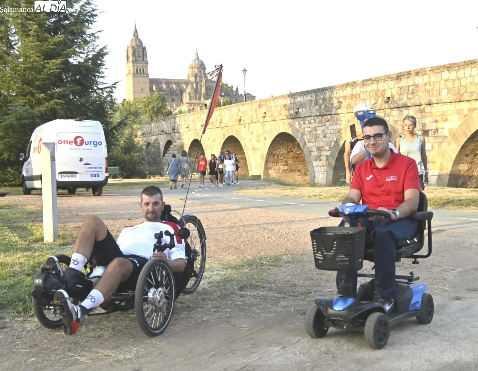 Foto 8 - FOTOS | Salamanca muestra su cara m&aacute;s solidaria con el proyecto 'Desaf&iacute;o Inmortales' gracias a la historia de superaci&oacute;n de Efr&eacute;n