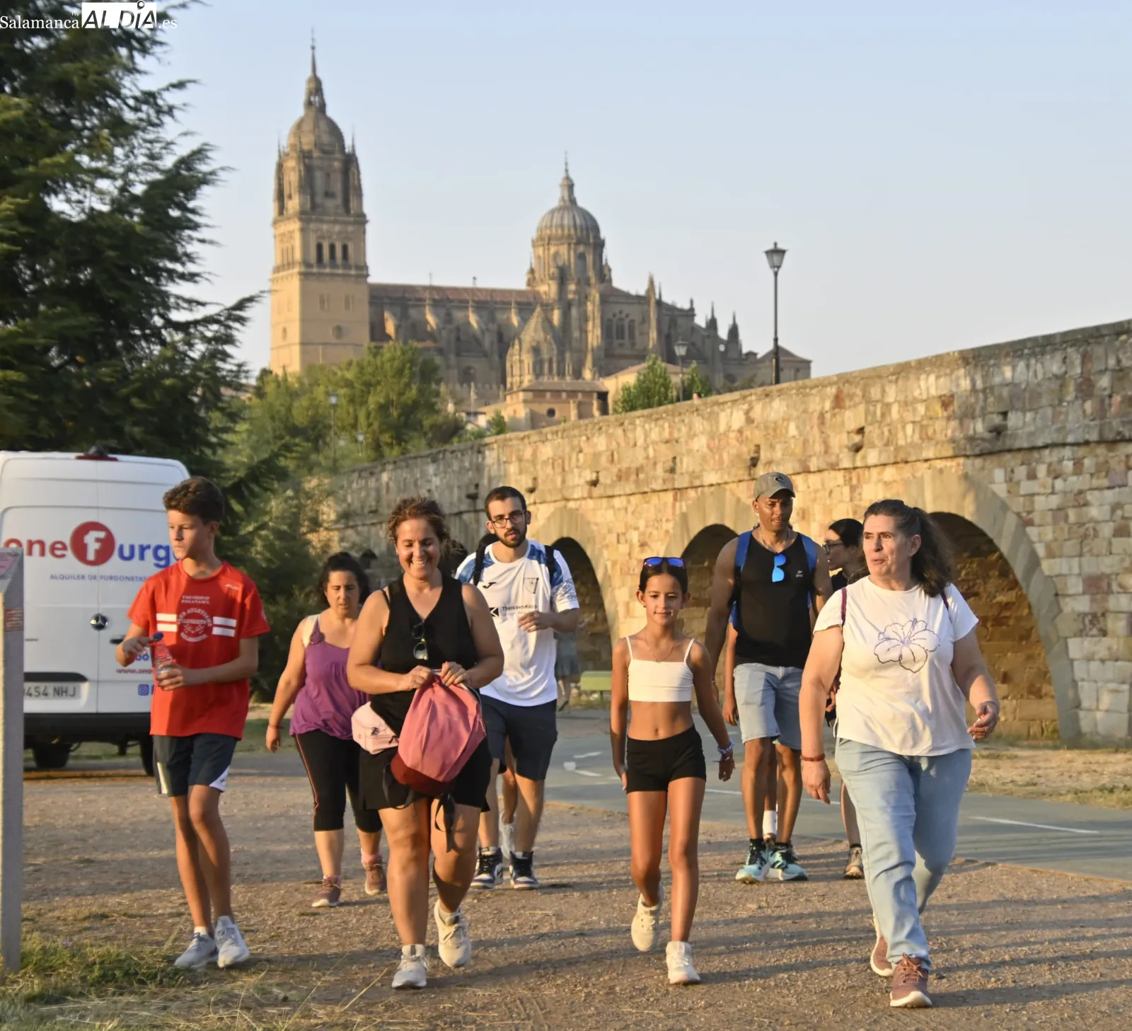 Foto 5 - FOTOS | Salamanca muestra su cara m&aacute;s solidaria con el proyecto 'Desaf&iacute;o Inmortales' gracias a la historia de superaci&oacute;n de Efr&eacute;n