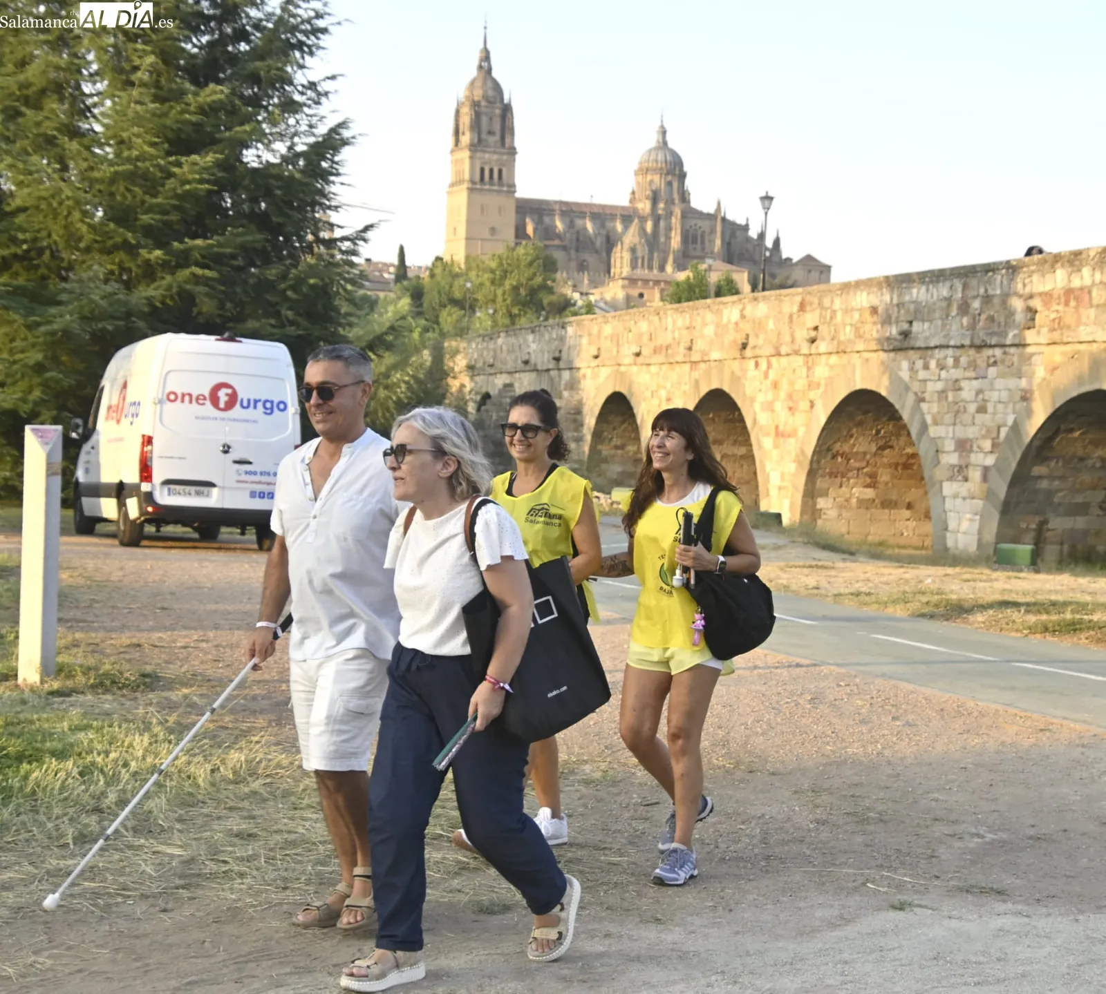 Foto 4 - FOTOS | Salamanca muestra su cara m&aacute;s solidaria con el proyecto 'Desaf&iacute;o Inmortales' gracias a la historia de superaci&oacute;n de Efr&eacute;n