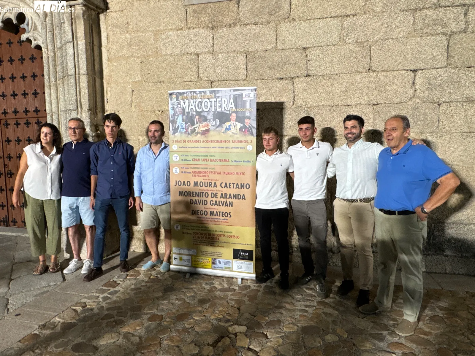 Foto 2 - Macotera desvela el programa, el cartel y los festejos taurinos de las Fiestas de San Roque 2026